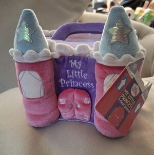 Pink and Purple My Little Princess Castle Plush